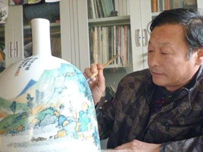 藝術家高潁輝：讓阜陽藝術走出去