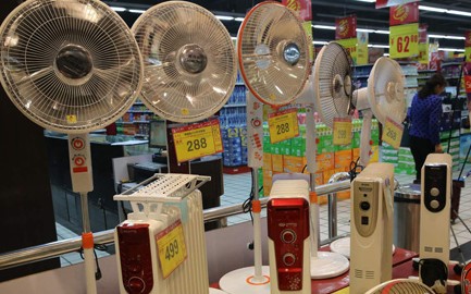 取暖小家電親民價格持續熱銷