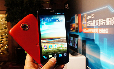 宏碁Liquid S2在臺灣上市發(fā)售
