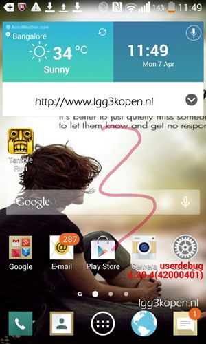 LG G3界面圖曝光