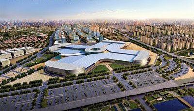 國家會展中心展館年底全部竣工