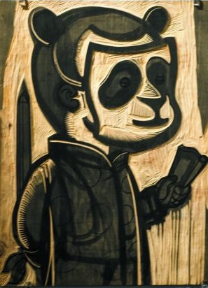 黑白木刻最為正宗