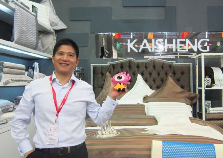凱盛家紡秦瑞崗：一個夢想，一種生活