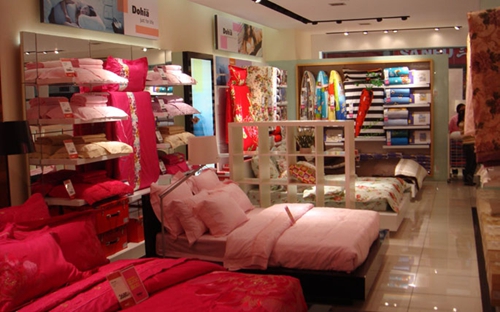 多喜愛家紡60平米綿陽店華麗亮相！